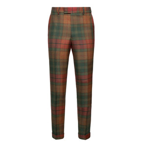 Wholesale Customized <b>Men's</b> Straight Low Waist Casual <b>Tartan</b> <b>Trouser</b> Anti-Wrinkle Breathable Winter OEM/ODM Service - Product Image 5