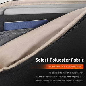 <span class=keywords><strong>Housse</strong></span> pour <span class=keywords><strong>ordinateur</strong></span> portable pour MacBook Air/Pro Dell <span class=keywords><strong>HP</strong></span> de 13-<span class=keywords><strong>14</strong></span> 15-16 <span class=keywords><strong>pouces</strong></span>, grande capacité, antichoc, avec plusieurs poches - Product Image 3