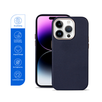 Etuis de téléphone portable en cuir de PU de qualité supérieure avec logo personnalisé pour iPhone 15 14 Pro Max Coque de mode de luxe haut de gamme