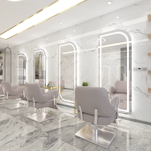 Specchio da Bagno Intelligente Senza Cornice Personalizzato, Montato a Parete, Alta Definizione, con Diodi Luminosi <span class=keywords><strong>per</strong></span> Hotel e Saloni - Product Image 5