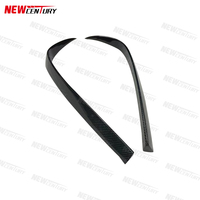 Adecuado para 2015-2018 Lexus rc350 300, 200 de 250 Cooperación regional parachoques trasero de fibra de carbono viento cuchillo