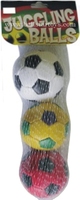 Nouveau style de jouets en PU rembourrés, mini ballons de jonglage doux pour bébés, jouets de ballon pour enfants