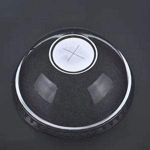 Tapa de Plástico PET Ecológica, Resistente, de Alta Transparencia, a Prueba de Fugas, de Grado Alimenticio, con Cúpula para Beber, para Vasos de Hielo, para Llevar, para Té con Leche, Café - Product Image 3