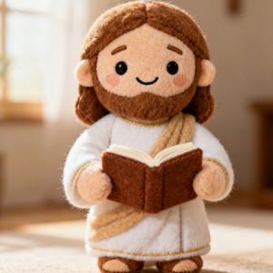 מותאם אישית קריקטורה <span class=keywords><strong>jesus</strong></span> plush צעצוע כיף קריקטורה קטיפה בובה חיה מלווה ריפוי בובה מתנה מפעל מכירות ישיר סיטונאות סיטונאות - Product Image 3