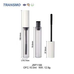 Tube de mascara OEM 10 ml, flacon de sérum pour cils, logo personnalisé, flacon de mascara rond 8 ml - Product Image 2