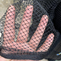 Filet noué Tewango filet en nylon noir filet de clôture de sport ferme aquaculture Protection des poissons filet anti-oiseaux en plastique