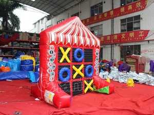 Giochi Gonfiabili 4 in 1: Tris e Tic Tac Toe su 2 Lati per Feste e Divertimento - Product Image 3
