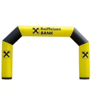 Vente en gros, pas cher, vente chaude, arche de course gonflable publicitaire OEM pour événements DLGZG - Product Image 2
