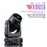 Projecteur à faisceau mobile professionnel 380W pour mariage, concert, théâtre, scène
