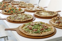 Four à pizza à gaz de 32 pouces, de type tunnel, à haut rendement, le plus vendu pour la cuisson de pizzas à grande échelle