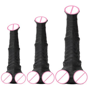 Consolador de caballo Delove XXXL, consolador eyaculador realista de densidad para <span class=keywords><strong>hombres</strong></span>, juguetes fetiche homosexual, Consolador de juguete sexual para adultos para mujeres - Product Image 3