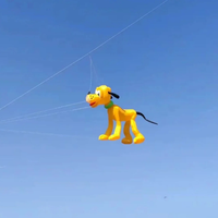 Cerf-volant gonflable souple en nylon chinois de 3,5 m pour la plage, en vente