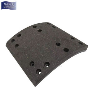 4515 Pièces de camion américaines Doublure de frein de camion à 14 trous sans amiante avec rivet en aluminium - Product Image 5