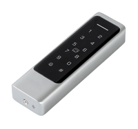 Teclado de Control de Acceso Impermeable para Exteriores, Lector Independiente de Huellas Dactilares, Contraseña y Tarjeta RFID con Timbre para Entrada de Edificios