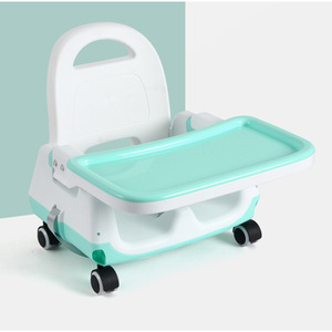 Silla Alta Portátil para Bebé con Bandeja, Asiento de Alimentación Multifuncional de Plástico para Niños de 1 a 2 Años - Product Image 1