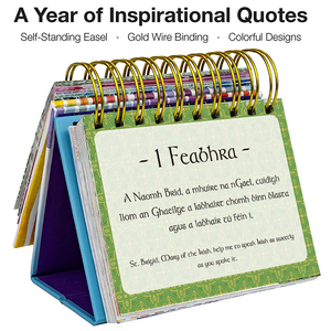 2026 2027 cadeau promotionnel personnalisé 365 jours citations de motivation inspirantes bureau Toptop Mini calendrier de bureau - Product Image 4