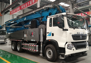 Camión Hormigonera HOWO de 4 Ejes, Nuevo, con Motor Diésel, Altura de Bombeo de 38m, Máx. 30m Distancia Horizontal Utilizado para la Construcción - Product Image 4