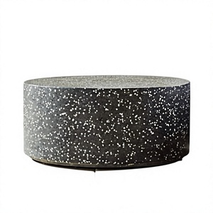 Fontaine d'eau en terrazzo écologique GOL Pottery, finition sculptée à la main, design moderne, formes rondes/carrées, grande/moyenne, pour sol - Vente en gros - Product Image 1