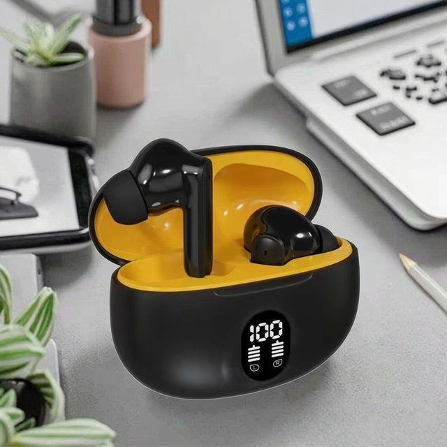 Trending 895B IPX5 Waterproof for 5.5 Digital Display LED Battery Indicator APT-X Blue Gaming Wireless In-Ear Earbuds