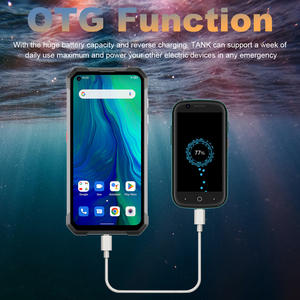 Unihertz Tank Global Version 22000mAh La <span class=keywords><strong>plus</strong></span> grande batterie extérieure robuste SmartPhone 108MP Caméra Version nocturne Téléphone portable - Product Image 4