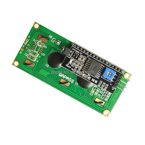 ZOPRO 03102510 LCD1602A modul Tampilan LCD 16x2 <span class=keywords><strong>1602</strong></span> karakter lampu latar biru/kuning-hijau 5V dengan antarmuka I2C - Product Image 4