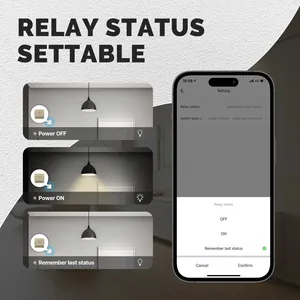 MOES Mini Tuya WiFi/Zigbee Smart Switch Modul Plastik DIY 1/2 Gang Remote Control untuk Penggunaan Hotel, Bekerja dengan Alexa & Google Home - Product Image 5