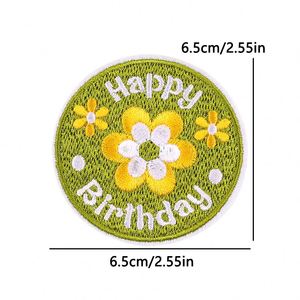 En gros : Patchs brodés thermocollants pour casquettes de camionneur, Badges, Patchs brodés personnalisés, Patchs lettres et motifs floraux pour vêtements - Product Image 5