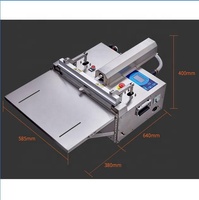Draagbare stikstof vacuümverpakkingsmachine, groente vacuümsealmachine met gasflush, tafelmodel zaksealmachine