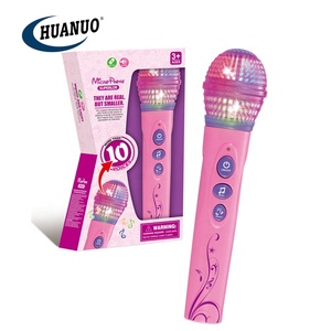 Educazione precoce Karaoke <span class=keywords><strong>giocattolo</strong></span> musicale in plastica palmare senza fili per bambini <span class=keywords><strong>microfono</strong></span> per bambini - Product Image 2