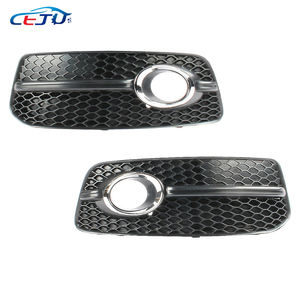 Accesorios para coche, luz antiniebla delantera para coche, cubierta de parrilla negra para <span class=keywords><strong>Audi</strong></span> <span class=keywords><strong>Q5</strong></span> s-<span class=keywords><strong>line</strong></span> Sport 2009 2010 2011 2012 - Product Image 2