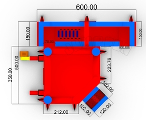 6X5 mètres tunnel entrée gonflable spider man château <span class=keywords><strong>basket</strong></span>-ball <span class=keywords><strong>Spiderman</strong></span> gonflable videur - Product Image 6