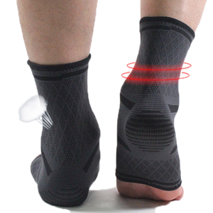 สายรัดข้อเท้าป้องกันข้อเท้ากีฬารัดสูงระบายอากาศใช้ได้ทั้งชายและหญิงสำหรับบาสเก็ตบอลวอลเลย์บอลแบดมินตันขี่จักรยานวิ่ง - Product Image 4