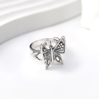 Bague en argent sterling S925 James Avery, modèle Princesse Couronne, Bague Mariposa