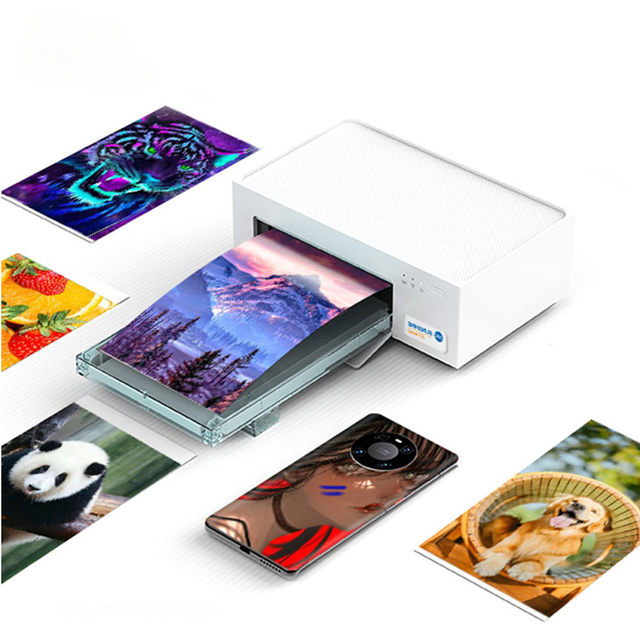 SUNSHINE C1 Mini Mobile Phone DIY Color Film Printer WiFi Direct Metal Construction 1 Year Warranty 7.5 Inches