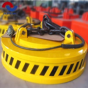 Serie MW5 utilizada para grúa o excavadora que maneja desechos de metal de acero Imán de elevación de metal fuerte circular de 6 toneladas - Product Image 2