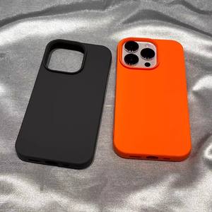 Coque de téléphone compatible avec iPhone 17 Pro MAX, silicone mat semi-enveloppant, couleur unie, ultra-fine, antichoc - Product Image 2