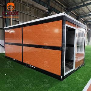Bâtiments pliables en gros Cbox, bureaux préfabriqués en acier, bungalows mobiles, garages, camps de travail, maisons modulaires en conteneurs - Product Image 1