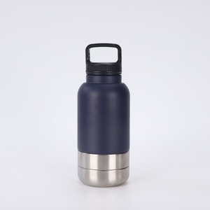 Botella de Agua Portátil <span class=keywords><strong>para</strong></span> Perros de Acero Inoxidable de 32 oz, Termo con Base Desmontable y Dos Tazones <span class=keywords><strong>para</strong></span> Perros y <span class=keywords><strong>Gatos</strong></span> - Product Image 6