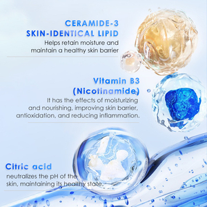 Desmaquillador de limpieza profunda de aminoácidos suaves de pH bajo, limpiador Facial de ácido débil para el cuidado diario de la piel o desmaquillador - Product Image 5