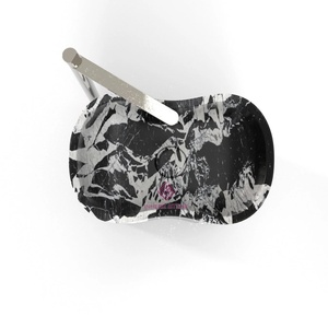 Lavabo autoportant en travertin romain, design Infinity, en pierre massif, pour hôtel et villa de luxe - Product Image 5