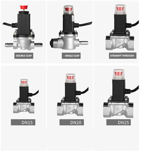 Wholesales Lpg Gás Detecção Home Sistema De Alarme <span class=keywords><strong>Detector</strong></span> De Gás Natural com Válvula De Desligamento - Product Image 4