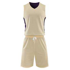 Ensemble de maillots et shorts de basket-ball personnalisés pour équipe, polyester de haute qualité, séchage rapide, sublimation - Product Image 3