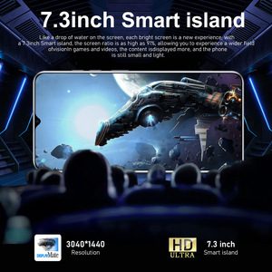 Teléfono Móvil Transfronterizo MT60 Water Drops, Pantalla Grande de <span class=keywords><strong>7</strong></span>.3 Pulgadas, Android 8.1, Todo en Uno, 5 Millones de Píxeles (1 16), CDMA - Product Image 4