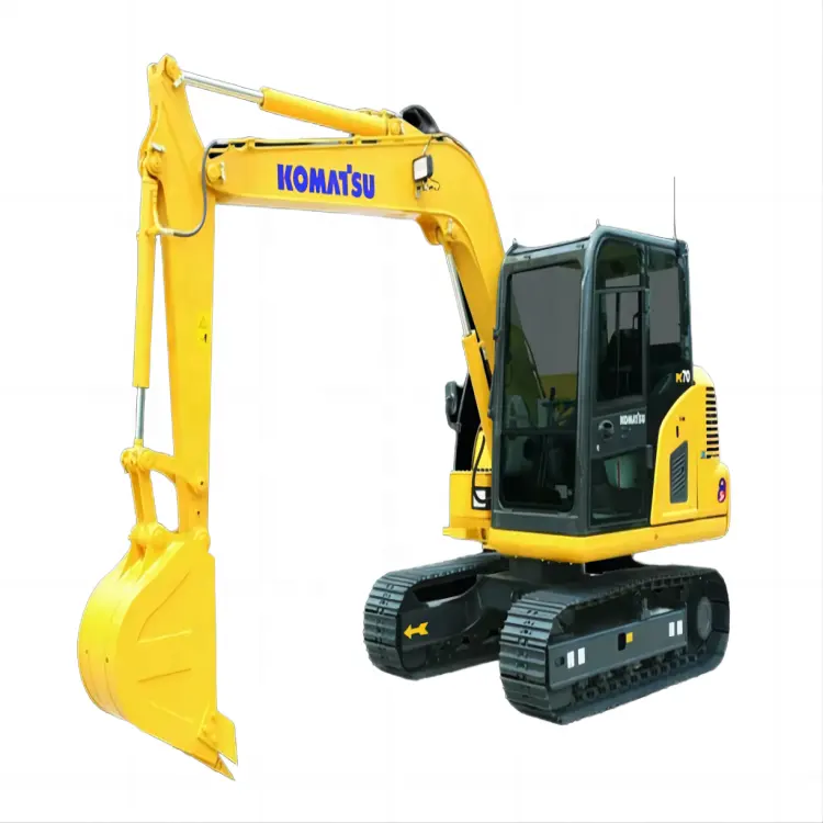 Excavadora Komatsu usada de alta calidad excavadora Komatsu usada pc70 miniexcavadoras usadas con precio bajo a la venta