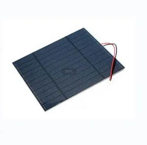 制造商高效轻质印刷电路板3W 5.5V 6v单晶电池迷你小型聚酯太阳能电池板