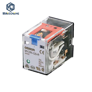 Relais à usage général Omron MY4N-D2-GS DC24V 4PDT 3A Contact en cuivre Garantie 1 an Alimentation enfichable - Product Image 1