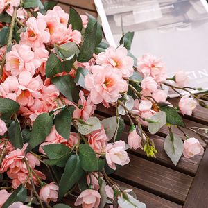Ramo de Flores de Camelia Artificial, de Plástico y Seda, de Alta Simulación, para Decoración de Bodas y Hogar - Product Image 3