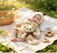 Poupée Bébé Reborn Réaliste de 12 Pouces, Poupée Nouveau-né en Silicone Solide Souple et Flexible, Cadeau de Guérison et d'Édification, Article de Collection
