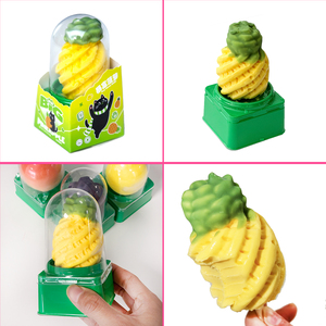 Helado PoPI CAT Combinación de Fresa y Piña, Sabor Tropical Refrescante, Postre Cremoso <span class=keywords><strong>para</strong></span> <span class=keywords><strong>Fiestas</strong></span> de Verano - Product Image 4