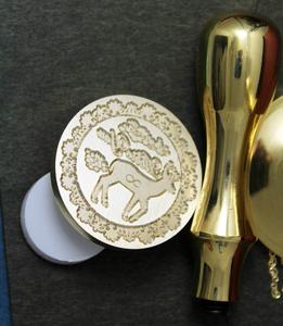 Popular <strong>Metal</strong> Handle Sellos Wax Seal Copper <strong>Stamp</strong> - Product Image 5